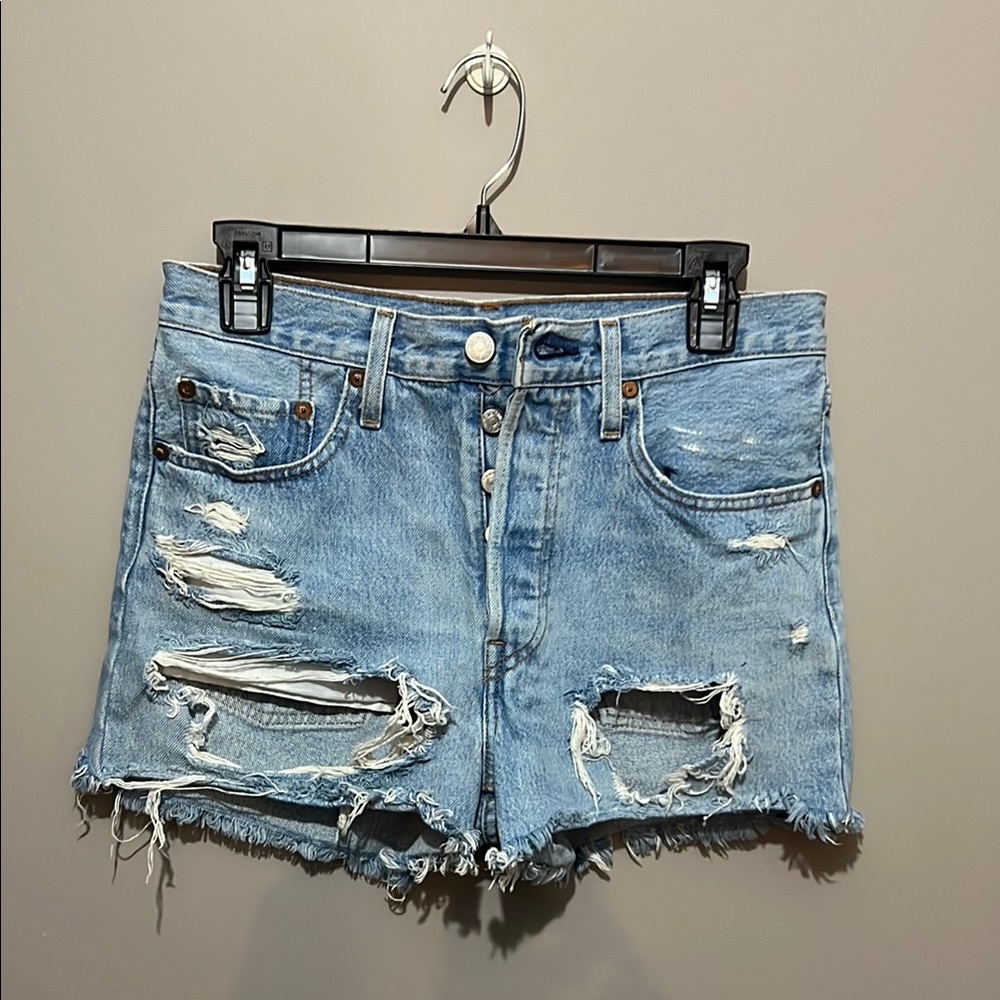 (3 for $30) Super Distressed Denim Shorts